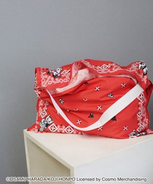 ROOTOTE 6379【スカーフのようなトート】OSAMU GOODS(R)×ROOTOTE タブロー50.オサム-A