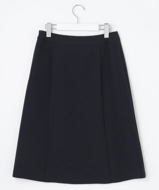 J.PRESS LADIES 【洗える】セラテリーダブルクロス フレアー スカート ネイビー系