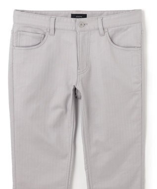 JOSEPH HOMME スーパーストレッチヘリンボン  / STICK 5P ライトグレー系