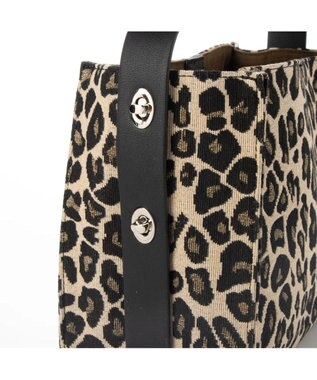 UNBILLION cachecache アニマル柄ヒネリハンドルインバッグセットトート レオ