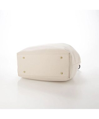 UNBILLION preche パラフィン防水キャンバスドロストトートバッグ アイボリーブラック