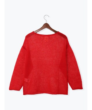 Te chichi 【R by Te chichi】シアールーズニット《2025winter catalog item》 レッド