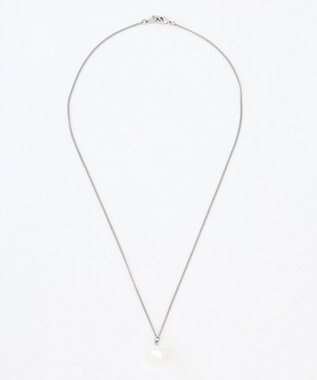 ANY SIS メタルコイン2連 ネックレス シルバー