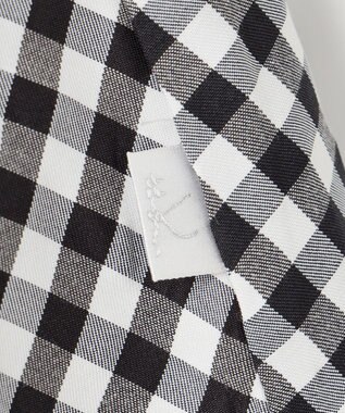 組曲 KIDS 【110-140㎝】フレアーギンガム ショートパンツ ブラック系3