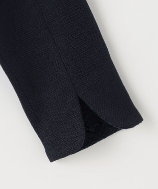 ANY KIDS 裾スカラップノーカラージャケット ネイビー