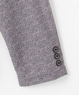 JOSEPH ABBOUD MOUNTAIN 夏の多機能ジャケット【WEB限定・洗える・ストレッチ・防シワ・速乾】2WAYストレッチサッカー ジャケット ライトグレー系