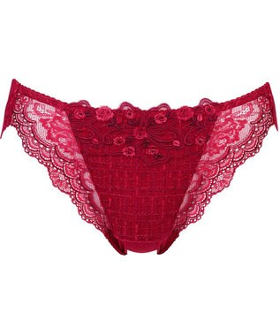 Wing ショーツ Wing Lesiage PB2960とペア 【2960シリーズ】 はきこみ丈あさめ PF2960 ウイング／ワコール レッド