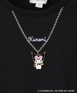 ANY KIDS 【any FAM ×サンリオキャラクターズ】ネックレス風 ワンピース クロミ×ブラック