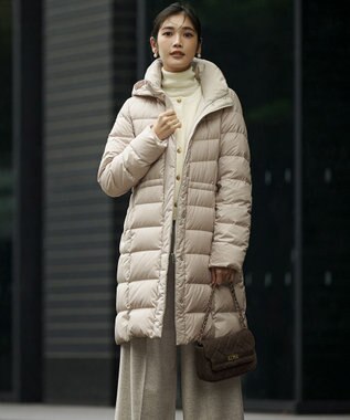 23区 S 【滝沢眞規子さん着用/WEB限定カラーあり】ウーステッドウール リブタートル ニット ホワイト系