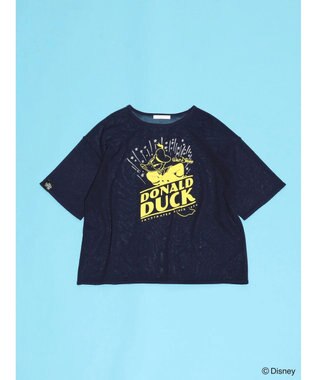 Green Parks ドナルドダック９０ｔｈ／シアーニットプルオーバー Navy