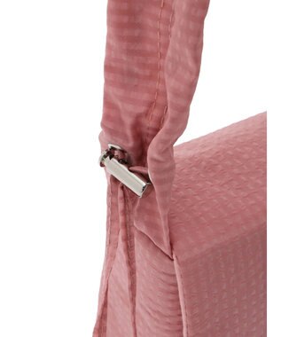 Green Parks ・ＱＵＯＮ　軽量ギャザーショルダーバッグ Pink