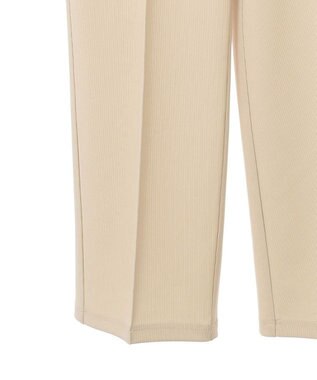 Green Parks らくスレ　ストレートパンツ Ecru