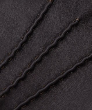 GOTAIRIKU スナップ付にアップデート【スマホ対応】シープレザー  グローブ（25年モデル） ダークブラウン系