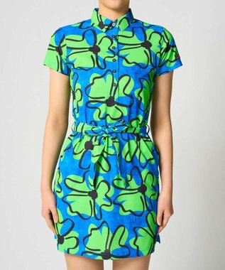 FILA GOLF／marie claire 【Loudmouth】柄ワンピース Retro Charm