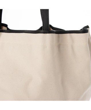 UNBILLION preche パラフィン防水キャンバスドロストトートバッグ アイボリーブラック