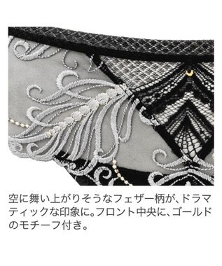 BRADELIS New York 【BRADELIS New York】　ヴィオラスタイルパンティ24A1 ブラック