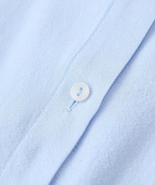 Green Parks 裾レイヤードショートスリーブシャツⅡ Sax