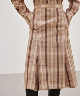 BEIGE， ARUMS / タック入りスカート Beige