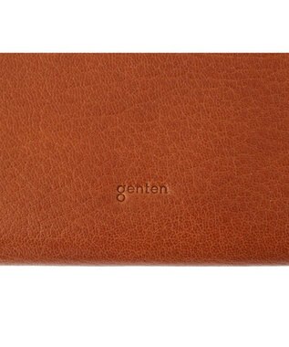 genten ゴートベーシック Ｌファスナー長財布 チャ