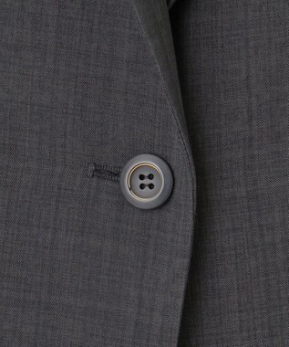 ANY SIS 【セットアップ可】ドライタッチクール ジレ チャコールグレー