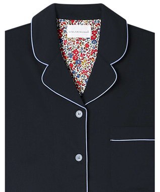 une nana cool 【綿混】両染ジャージ半袖パジャマ MADE WITH LIBERTY FABRIC OB