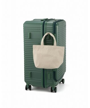 ACE BAGS & LUGGAGE EDGELINK クルーズボックス グリント スーツケース 74／85L フロントオープン 09146 エッジリンク グリーン