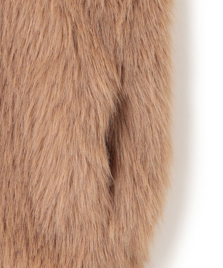 BEIGE， 【Precious 11月号掲載】ELSA / フェイクファージレ Taupe
