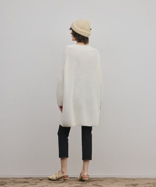 GRACE CONTINENTAL エンブロイダリーニットワンピース ホワイト