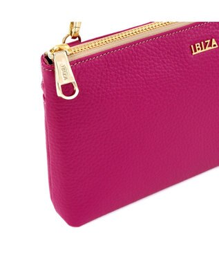 IBIZA クラシカ　マルチポシェット 濃ピンク