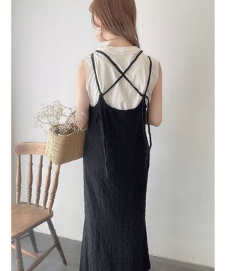 Green Parks ＪＱＤカットワンピース Black