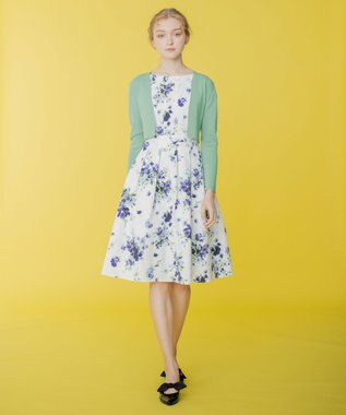 TOCCA 【洗える！】ANEMONE BOUQUET ドレス ブルー系5