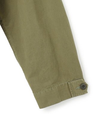 NAVE 【ReNAVE・セットアップ可/洗える】コットンリネンカルゼ ジャケット カーキ系