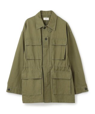 NAVE 【ReNAVE・セットアップ可/洗える】コットンリネンカルゼ ジャケット カーキ系