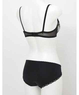 Wing WEB限定　ブラ＆ショーツセット　3/4カップブラ　ウイング／ワコール　CB3710 グレー