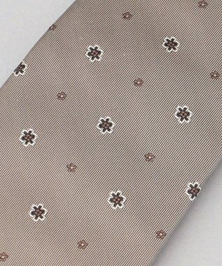 GOTAIRIKU GOTAIRIKU別注【日本製】シルク ネクタイ_小紋柄 ベージュ系8