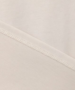 J.PRESS LADIES S 【洗える】プレーティングジャージー スキッパー カットソー グレージュ系