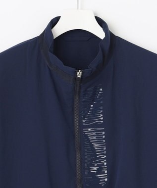 23区GOLF 【MEN】【ストレッチ・撥水】ストレッチタフタ ブルゾン ネイビー系
