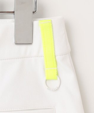 23区GOLF 【WOMEN】【防透/ストレッチ/撥水】スケトラドビーストレッチ モチーフ スカート ホワイト系