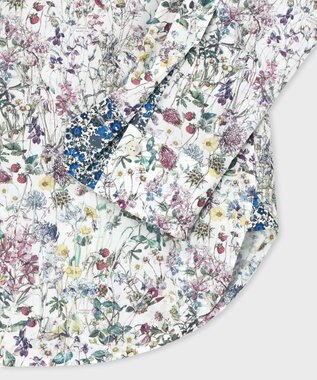 Paul Smith リバティプリント 長袖シャツ ホワイト