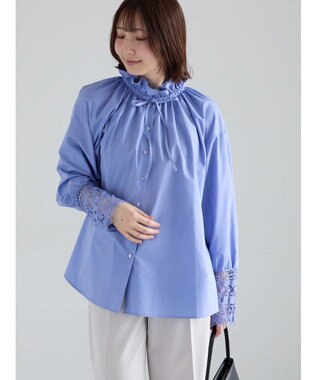 Te chichi レースカフスブラウス