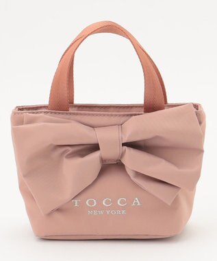 TOCCA 【撥水】WISH RIBBON POUCHBAG ポーチ ピンク系