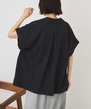 AMERICAN HOLIC 【マルチ機能】フレンチスリーブジャケット Black