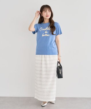 Green Parks ・ＳＵＧＡＲ　ＳＰＯＯＮ　レースフリルナロースカート Off White