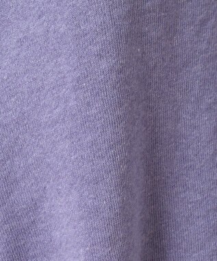 Green Parks ウ゛ィンテージ風ｚｉｐ裏毛カーディガン Purple