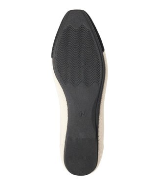 Green Parks 洗えるニットパンプス Ivory