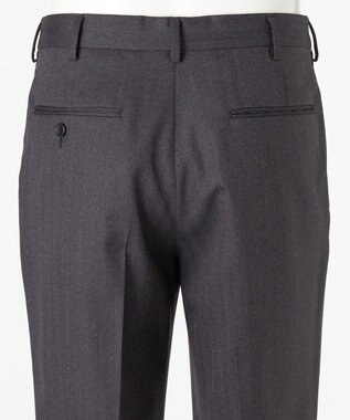 J.PRESS MEN 【ESSENTIAL CLOTHING】ヘリンボーンストライプ スーツ/総裏 グレー系1