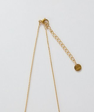 Phoebe <オンワード限定セット>【金属アレルギー対応】リッチラインフォースシューネックレス×ワンタッチビジューフープミニピアス/サージカルステンレス ゴールド