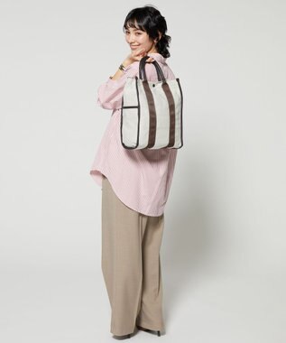 LA BAGAGERIE クラシックタテナガトート チョコ