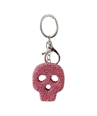 WEGO キラキラスカルキーホルダー