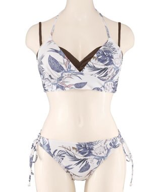 San-ai Resort（三愛水着楽園） 【FUWAMARU】レイヤードノンワイヤービキニ　9M　【San-ai Resort（サンアイリゾート）】 ベージュ